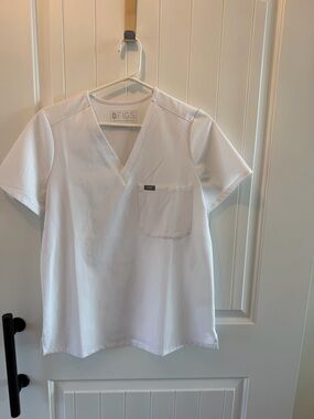 Figs Technical Collection White Medical Top